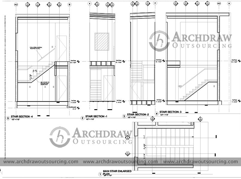 Home Site BIM Stair Details Tennessee