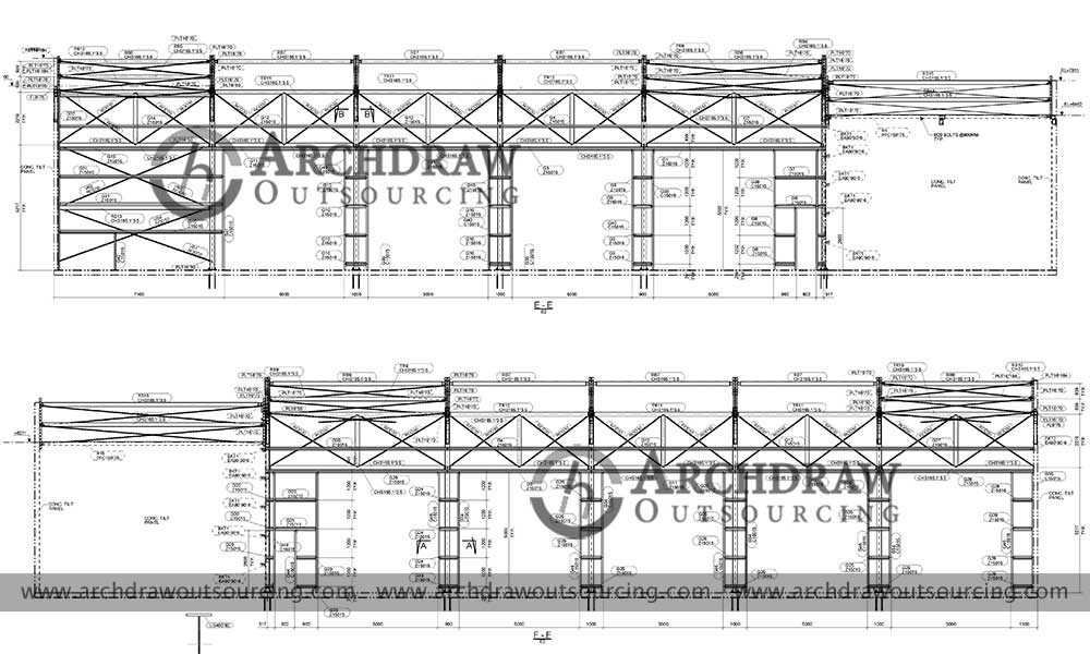 Steel Fabrication Shop Drawing Project California US