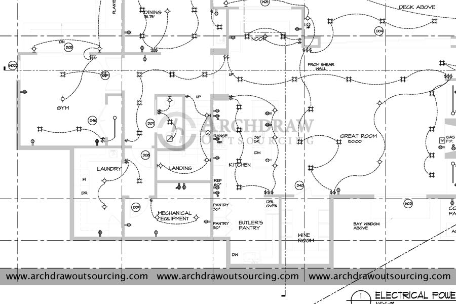 How to make #Electrical #Plumbing & #Tiling Drawing in #AutoCAD - YouTube